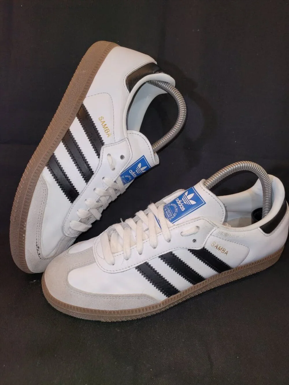 Adidas Samba OG Big Kids Size 6.5 White Black adidas samba